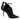 JIMMY CHOO Black Leather Blaize 100 Pat Boots