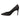 SOFIA BLACK Leopard Leather Stiletto High Heels Pumps Shoes