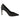 SOFIA BLACK Leopard Leather Stiletto High Heels Pumps Shoes