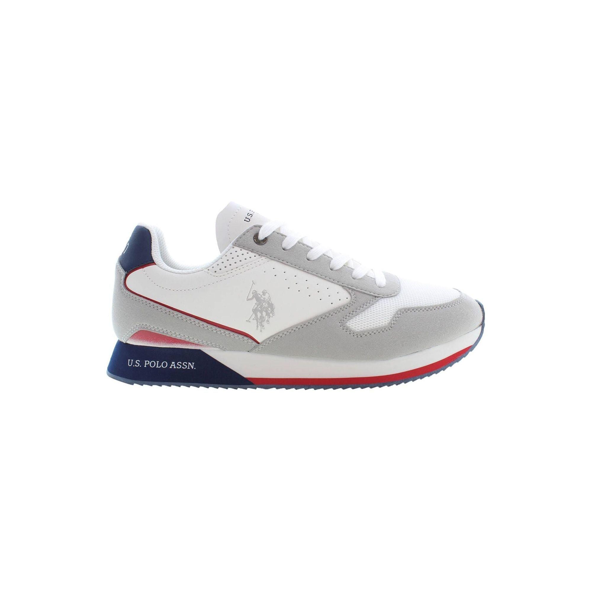 U.S. POLO ASSN. Elegant White Sneakers