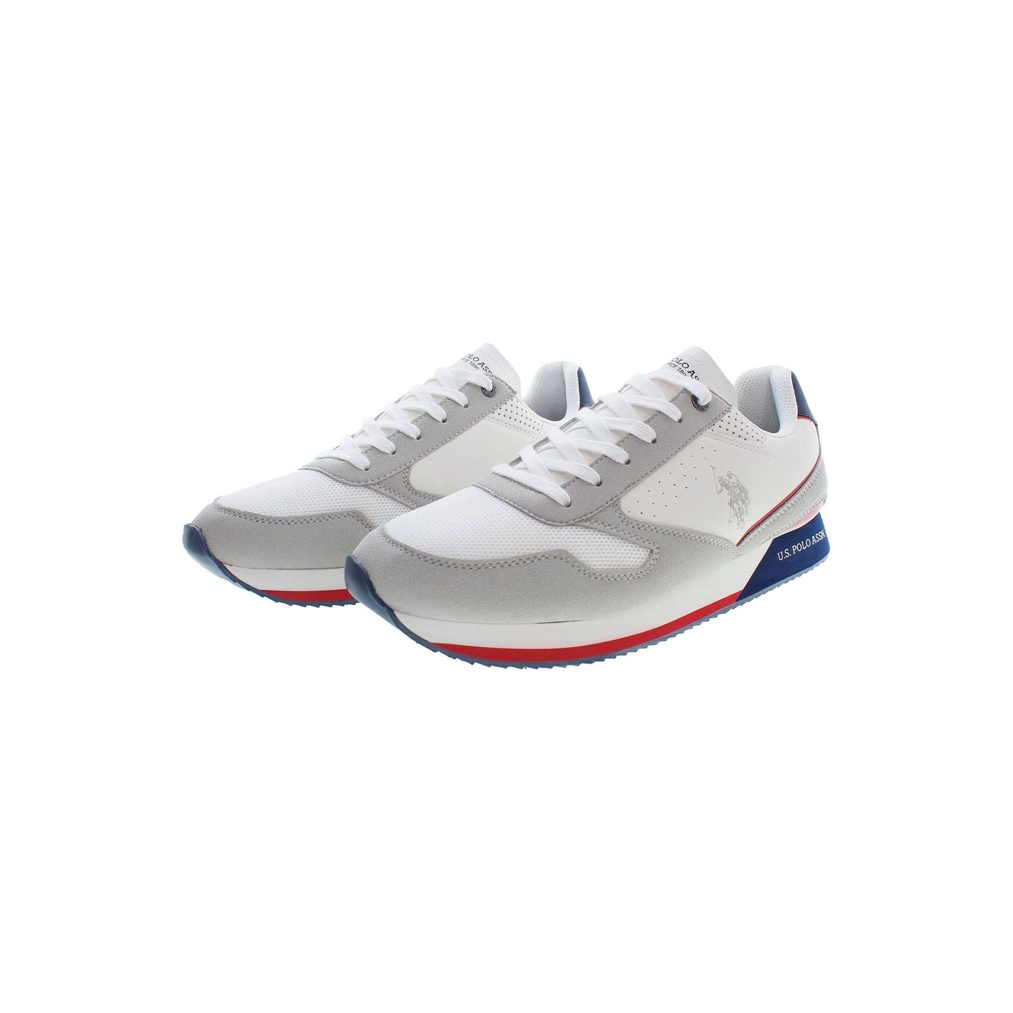 U.S. POLO ASSN. Elegant White Sneakers