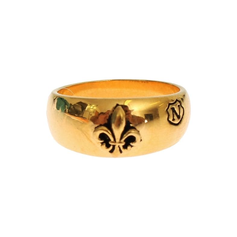 NIALAYA Gold Plated 925 Silver Ring