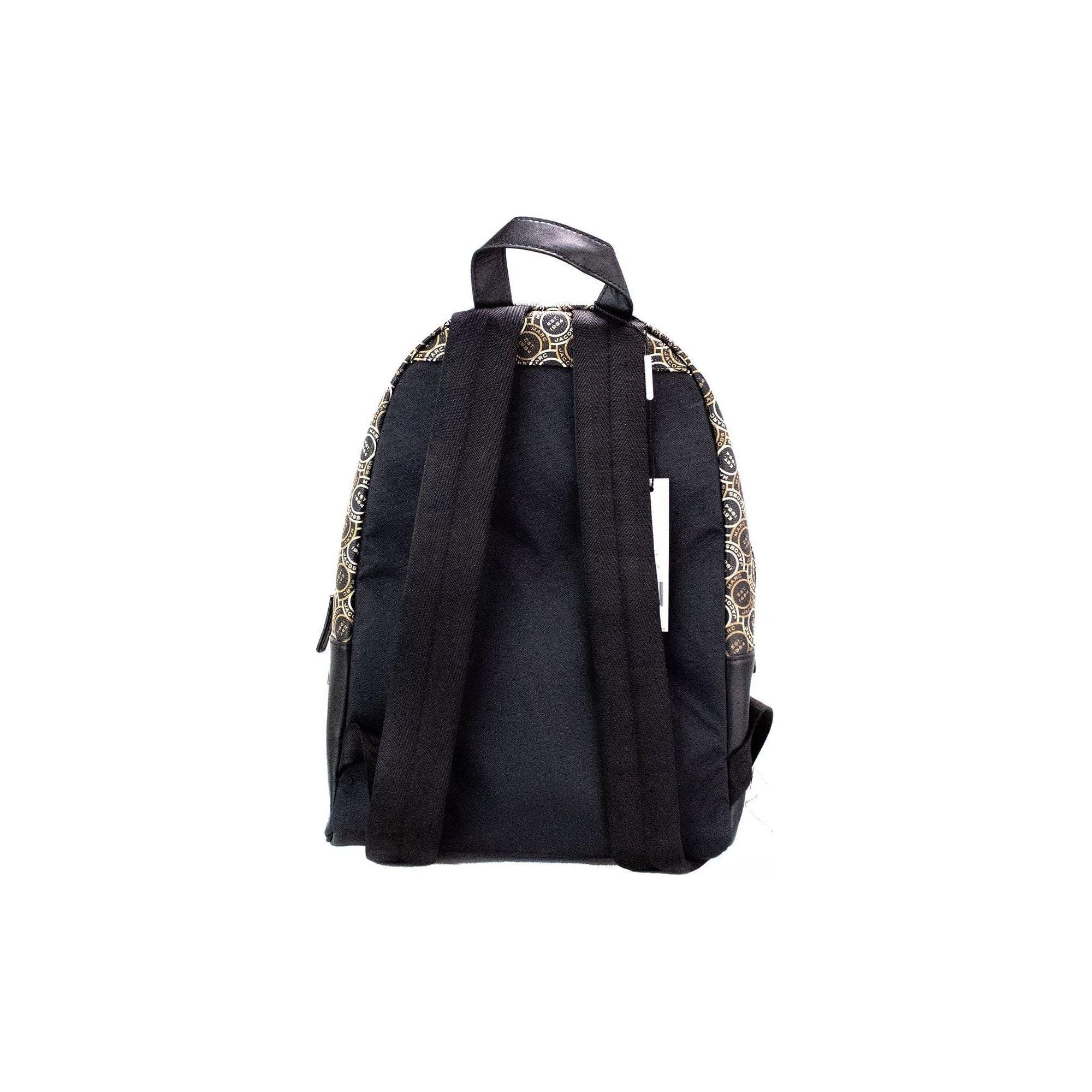 MARC JACOBS Signet Leather Shoulder Backpack