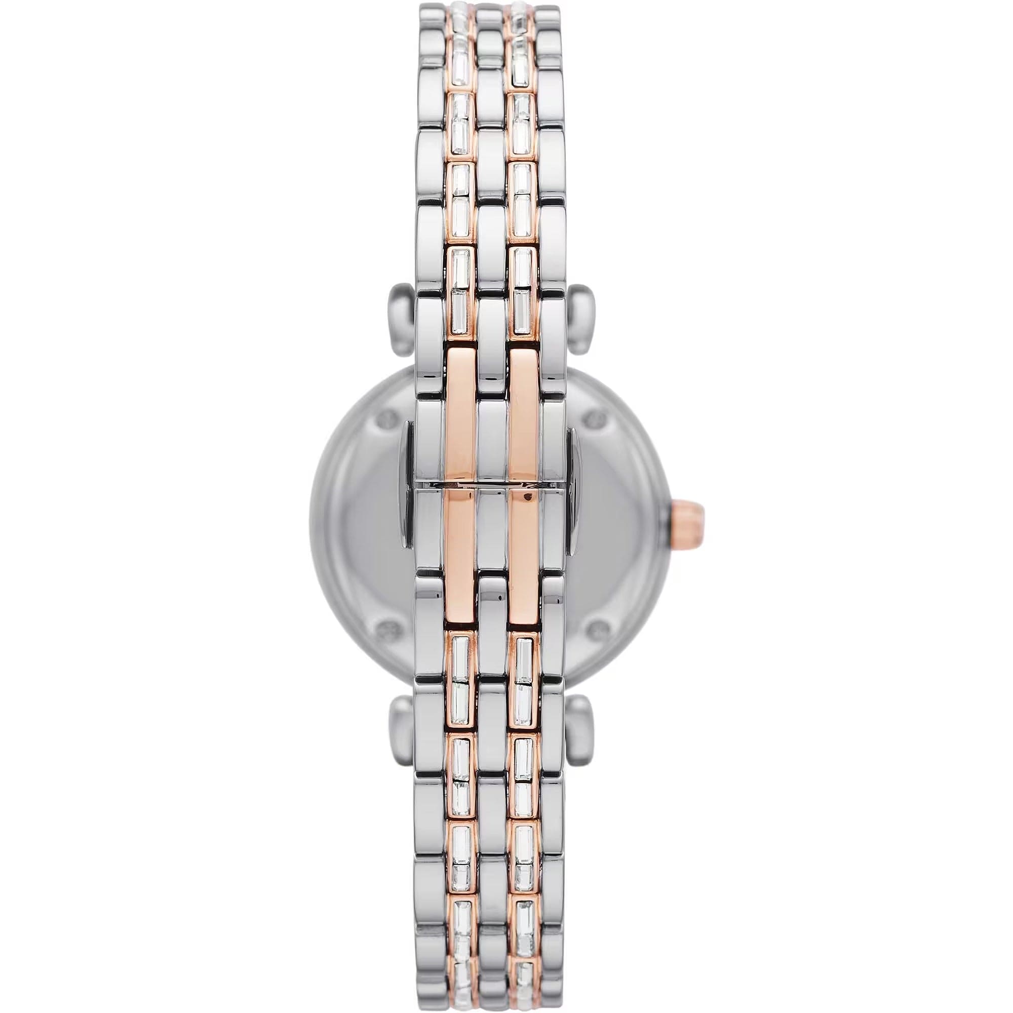 EMPORIO ARMANI Silver Steel Quartz Watch