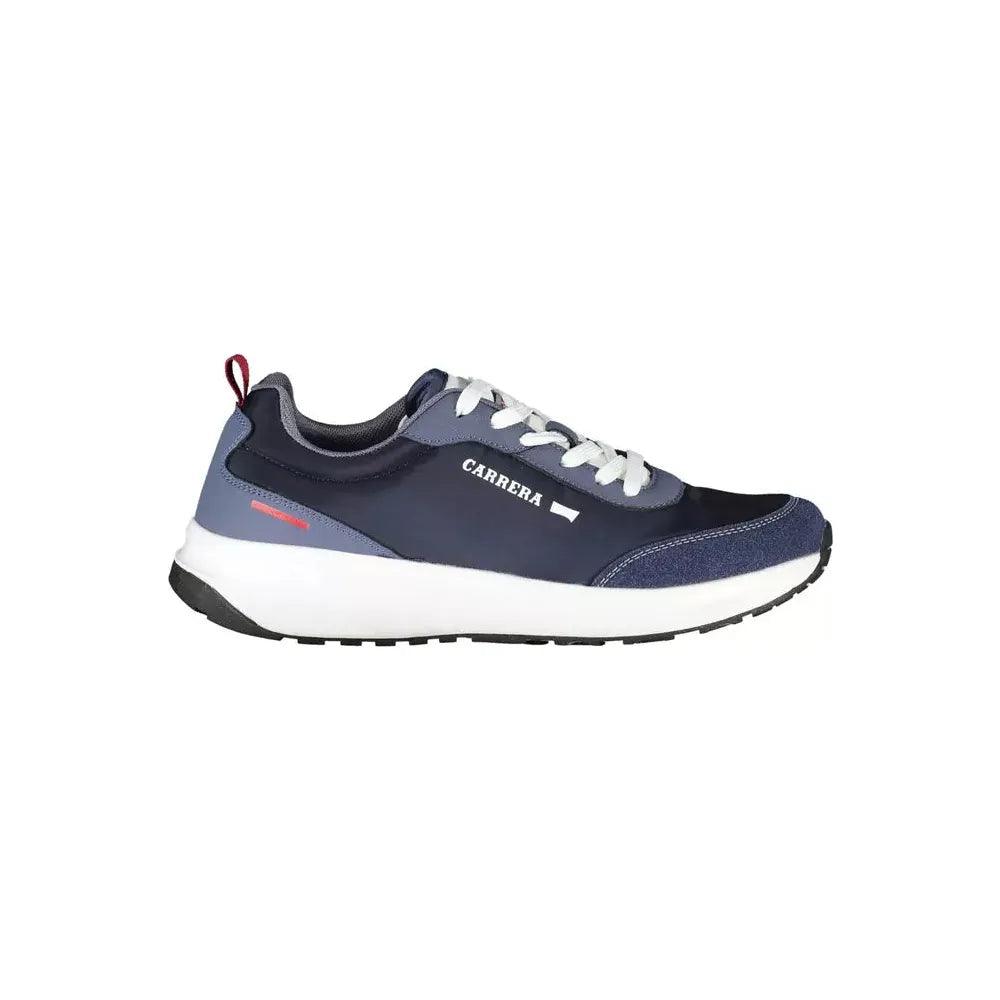 CARRERA Sleek Blue Sneakers with Eco-Leather