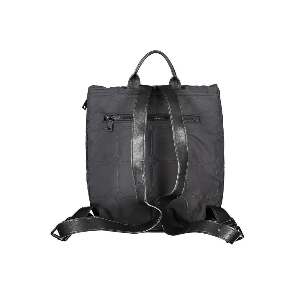 DESIGUAL Chic Urban Matte Black Backpack