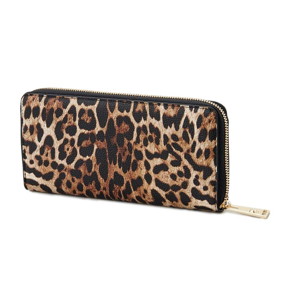 PLEIN Sport Sleek Designer Zipper Wallet