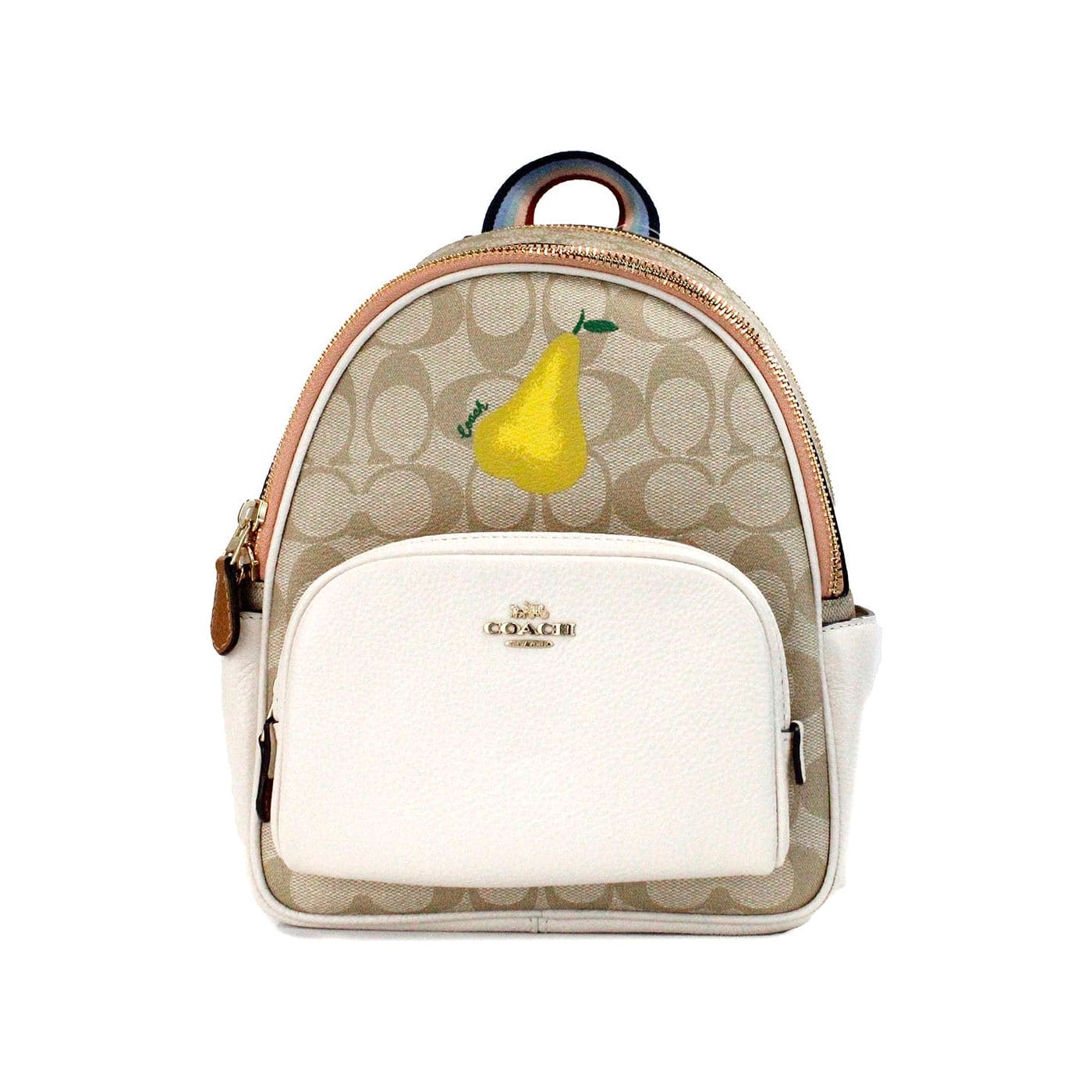 COACH Mini Court Signature Shoulder Backpack