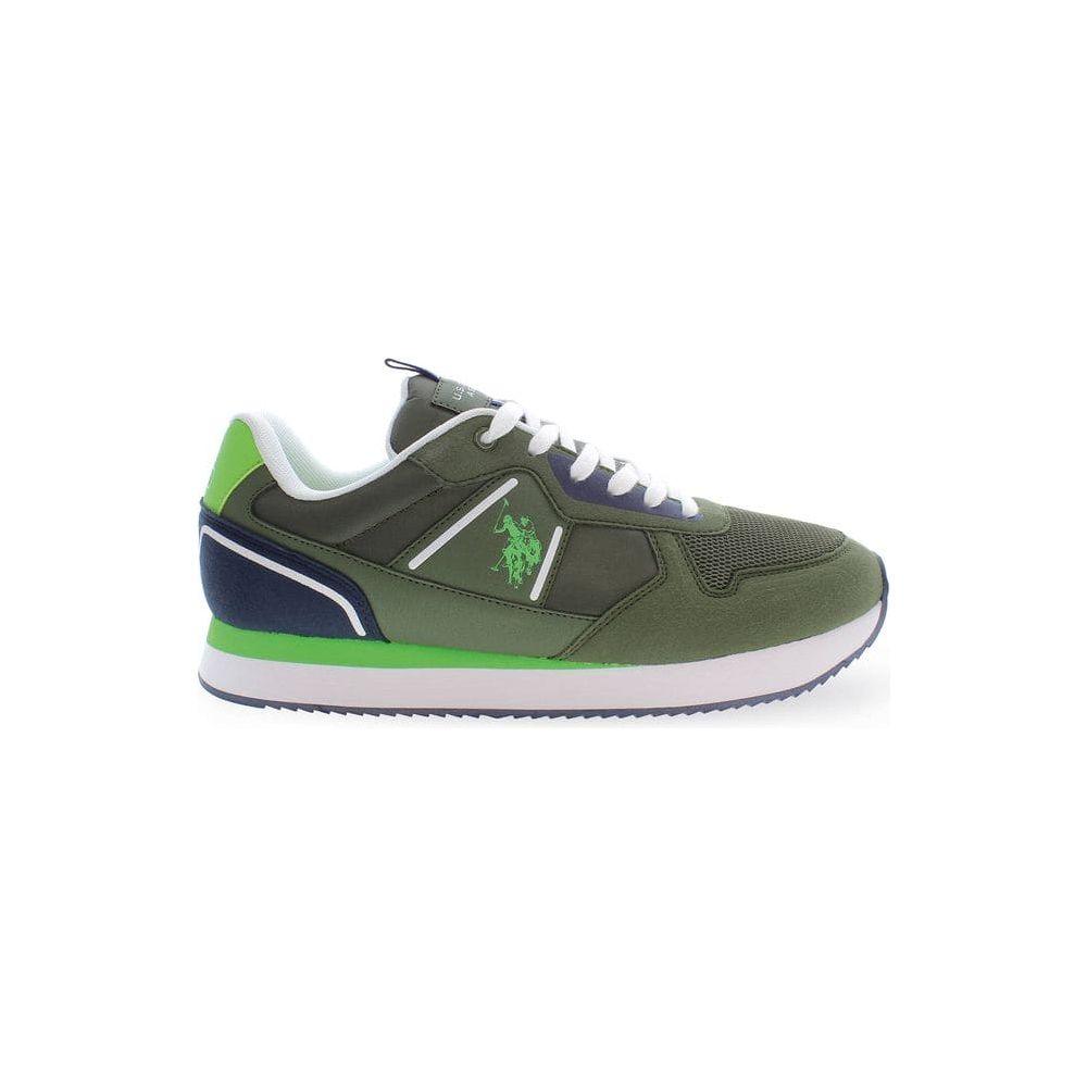 U.S. POLO ASSN. Sleek Green Sneakers