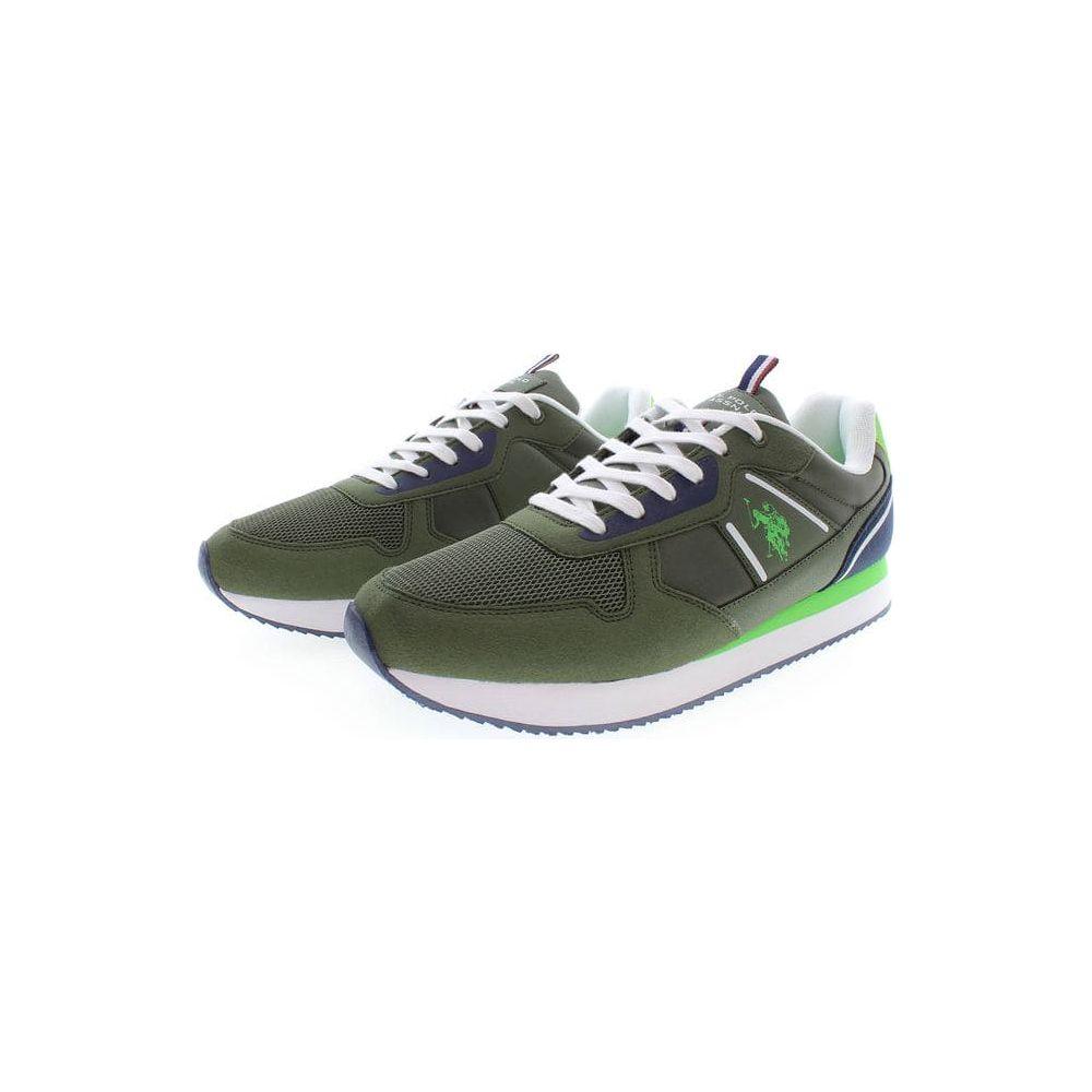 U.S. POLO ASSN. Sleek Green Sneakers