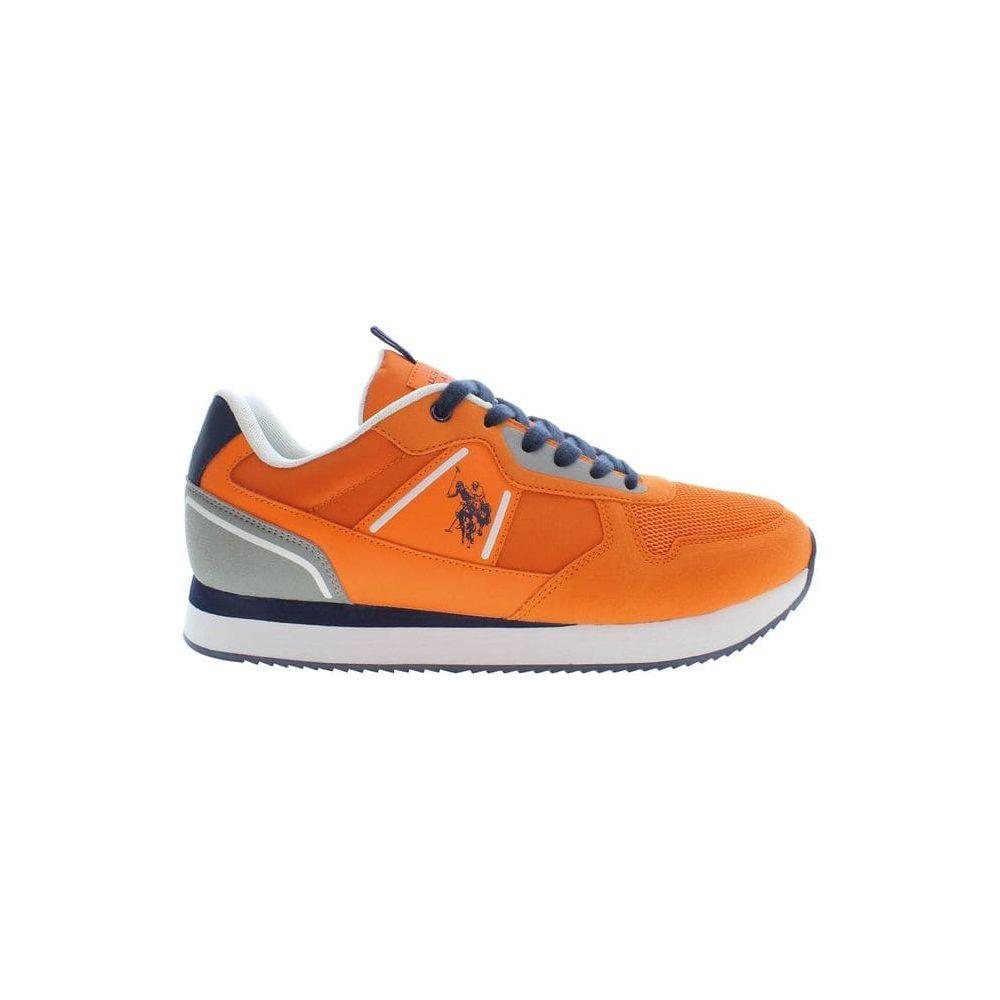 U.S. POLO ASSN. Orange Sports Sneakers