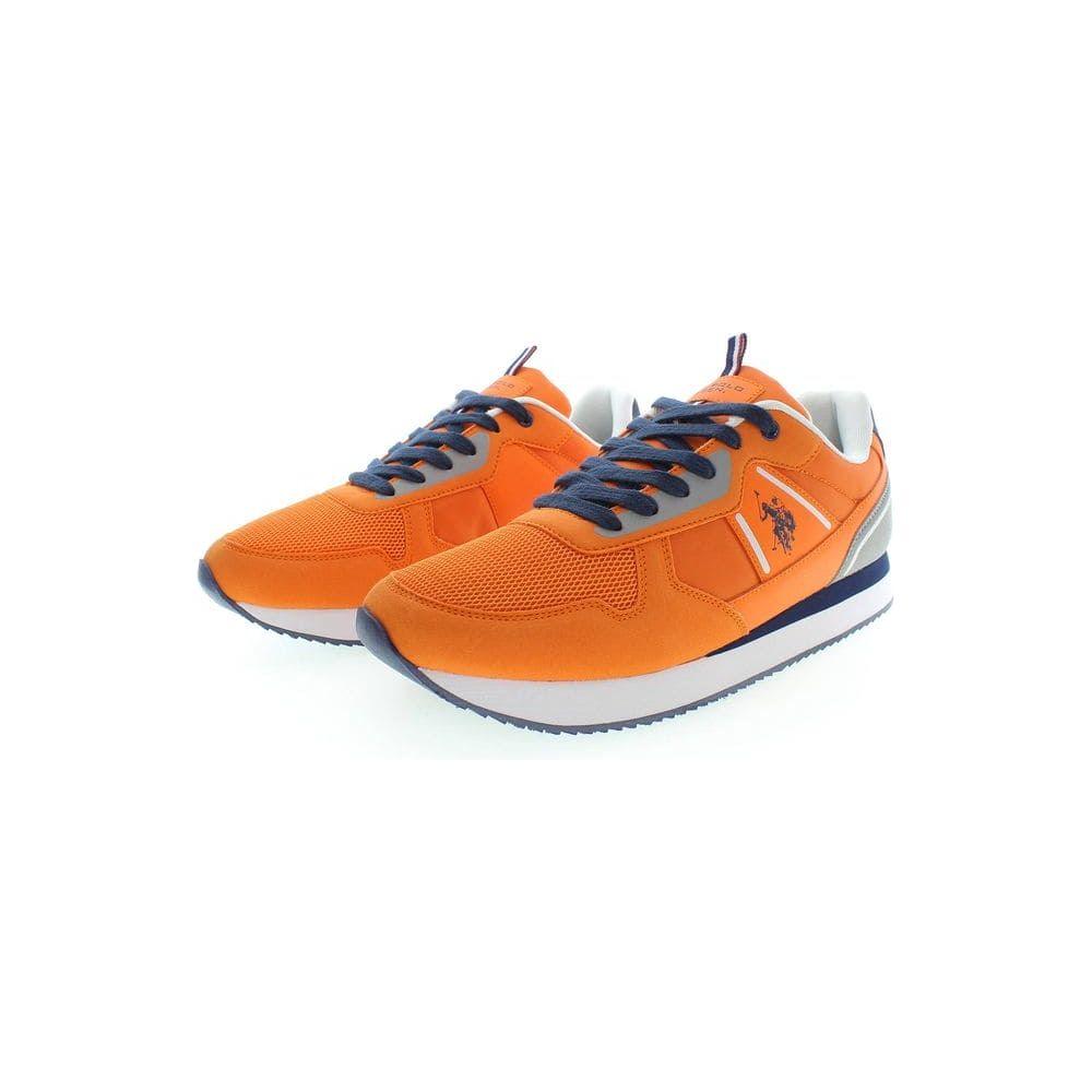 U.S. POLO ASSN. Orange Sports Sneakers