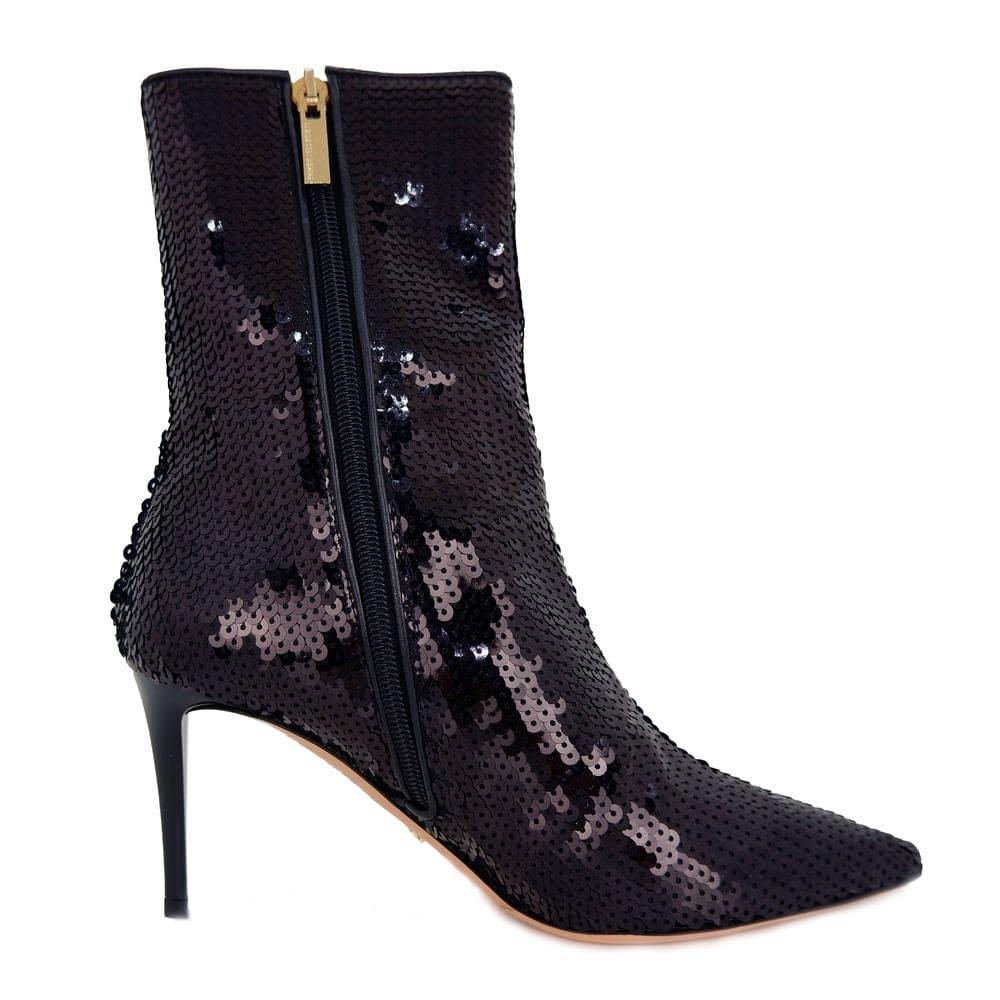 ELISETTA Franchi Sequined Elegance Ankle Boots