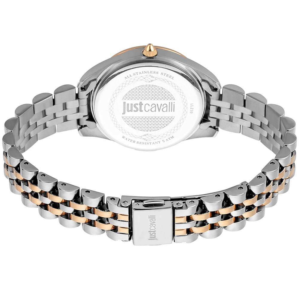 JUST Cavalli Silver Rose Gold Women Watch