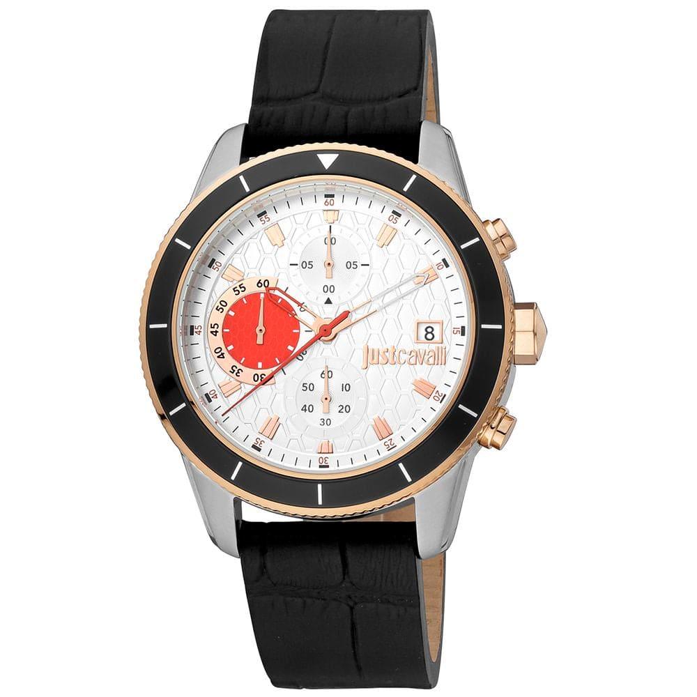 JUST Cavalli Black White Red Men Watch