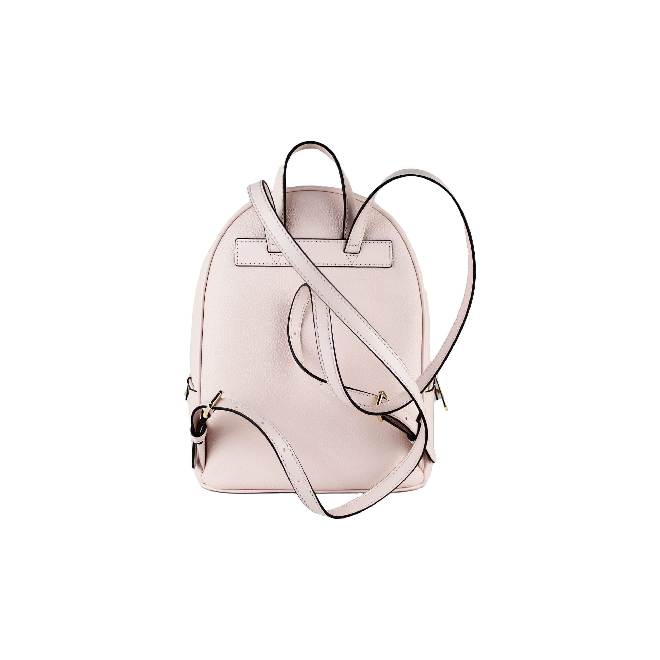 Michael Kors Adina Medium Powder Blush Leather Convertible Backpack BookBag - OBY BAGS