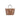 MICHAEL KORS Jodie Small Jacquard Logo Tote Handbag Luggage Brown
