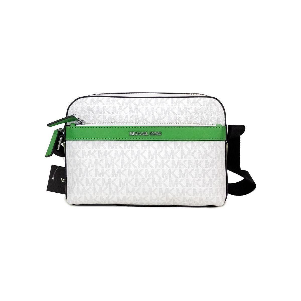 MICHAEL KORS Bright White Palm Signature Cross body Bag - OBY BAGS